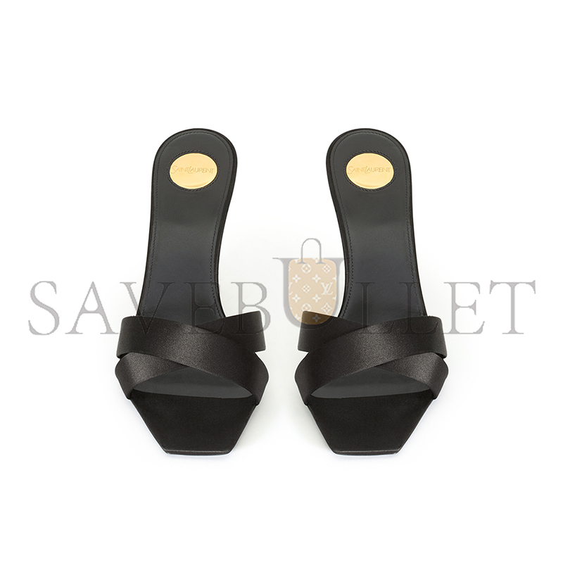 Y51 opyum mules in satin crepe 8189319qab11000